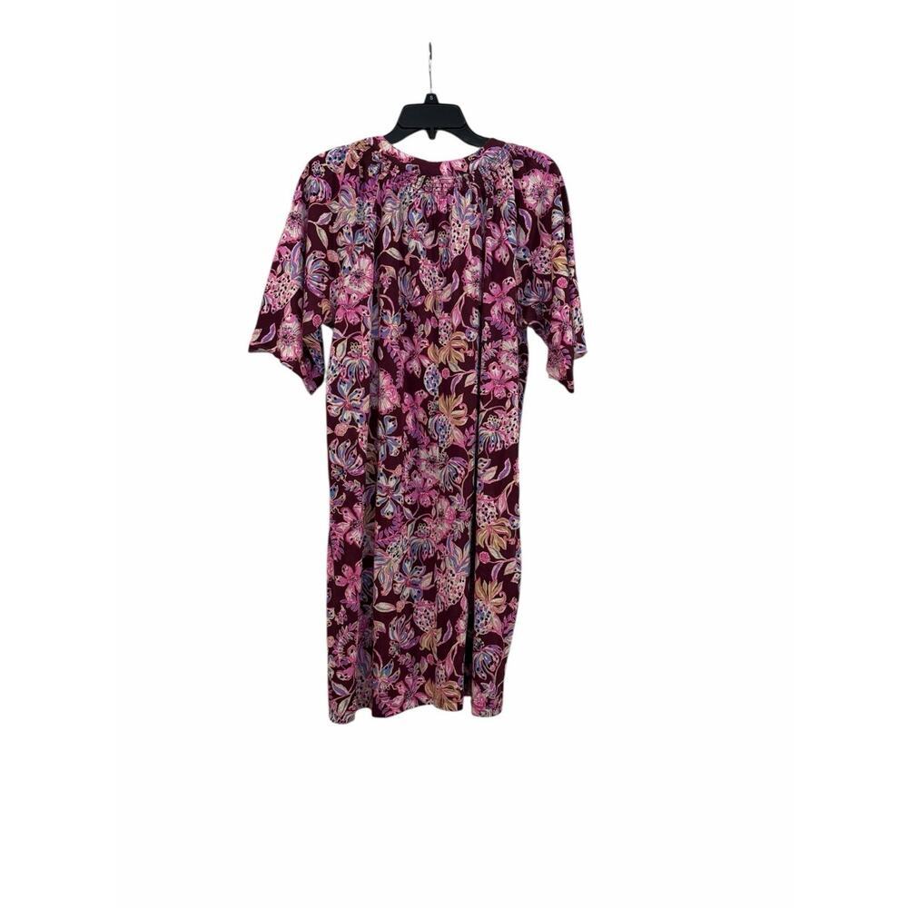 Lilly Pulitzer Amarena Cherry Tropical With A Twist Norris Button Print Dress XL - Picture 2 of 13